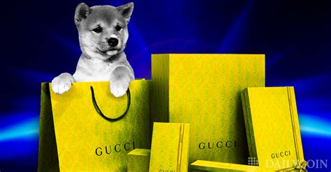 gucci accept shiba|gucci accepts crypto.